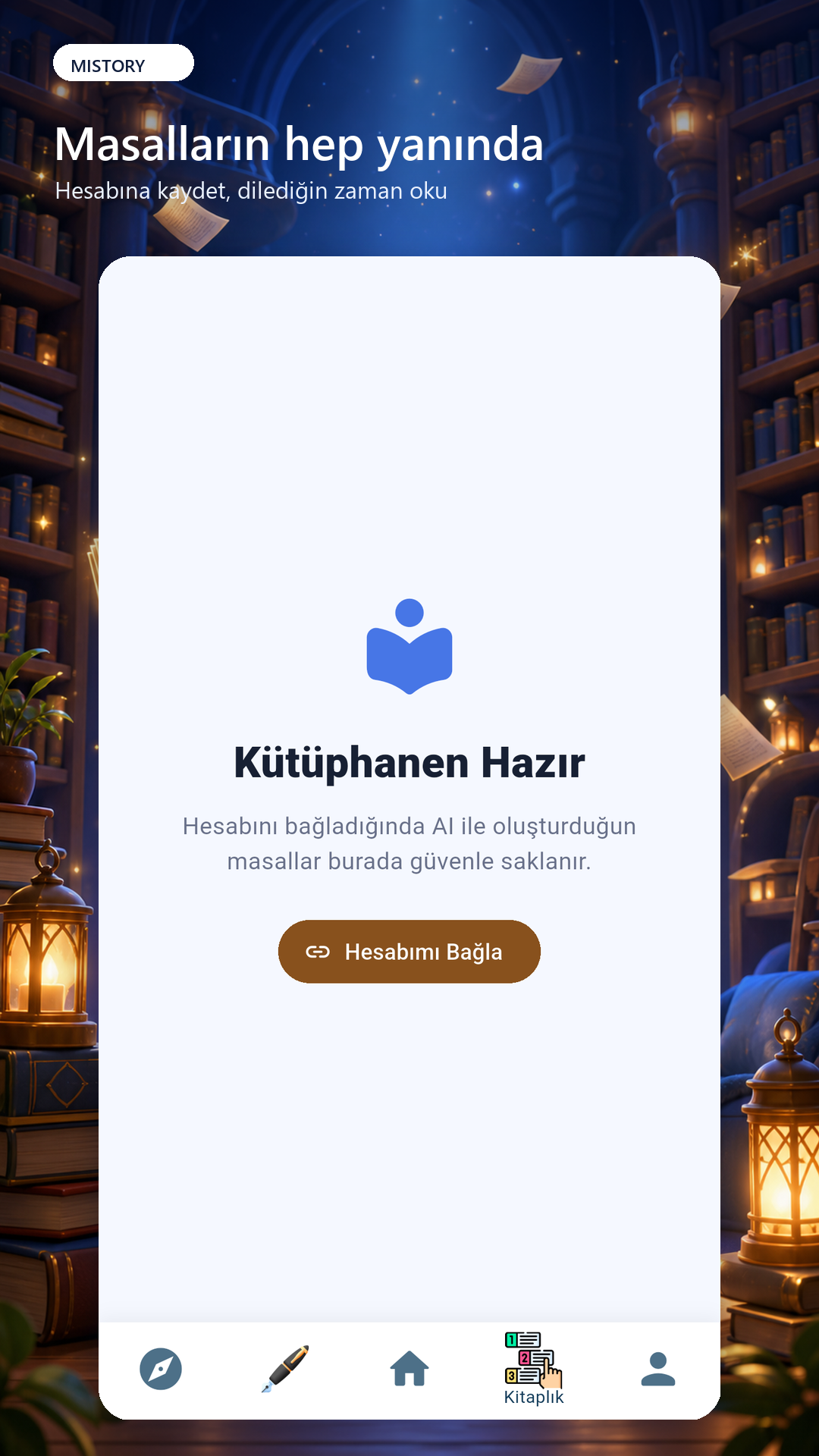 Mistory masal kütüphanesi